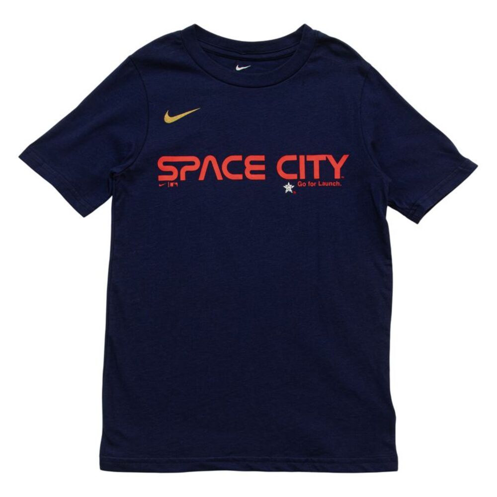 Nike MLB Houston Astros Space City #2 Alex Bregman Youth T-Shirt, Small